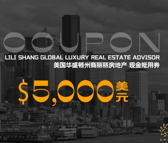 Picture of Real Estate Cash Voucher For Seattle, USA
